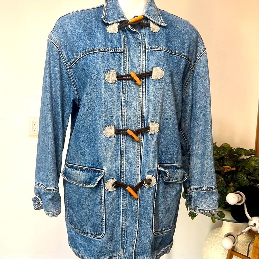 Liz Claiborne vintage denim jacket - Picture 2 of 11